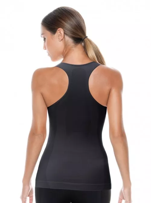 Черная спортивная майка Active-fit Intimidea 212115 Nero - фото №2