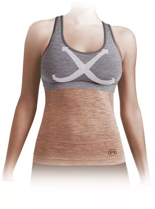 Серая спортивная майка Active-fit Intimidea 212118 - фото №4